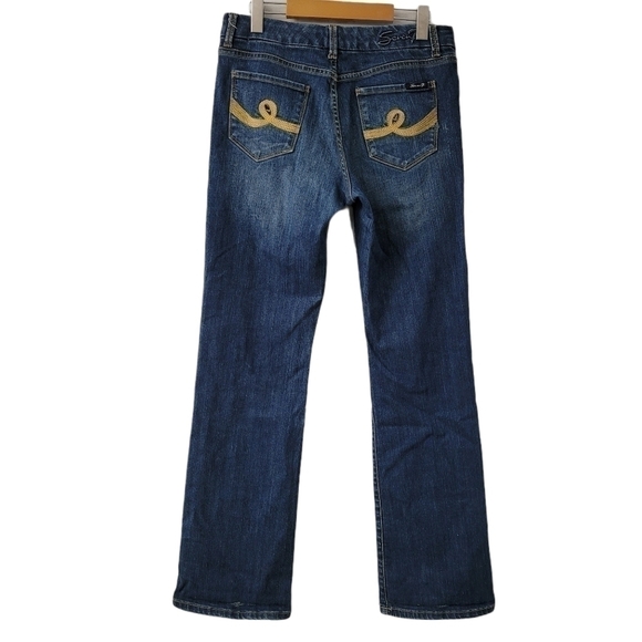Seven7 Denim Bootcut Boyfriend Jeans Size 8 - Picture 2 of 14